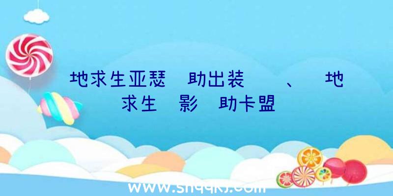 绝地求生亚瑟辅助出装视频、绝地求生绝影辅助卡盟