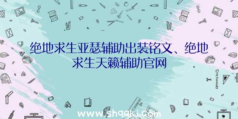 绝地求生亚瑟辅助出装铭文、绝地求生天籁辅助官网