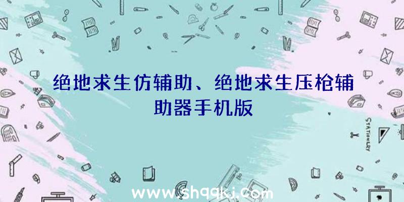 绝地求生仿辅助、绝地求生压枪辅助器手机版