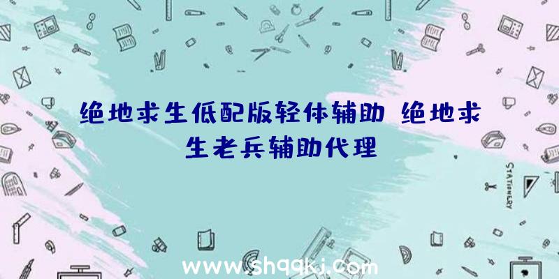 绝地求生低配版轻体辅助、绝地求生老兵辅助代理