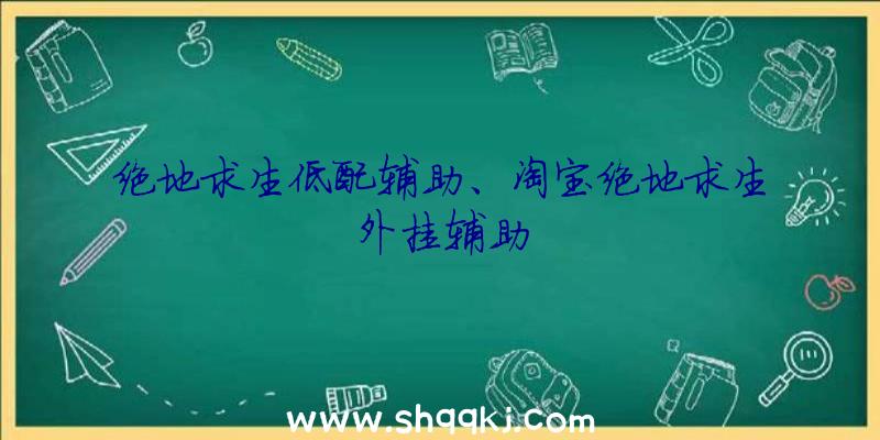 绝地求生低配辅助、淘宝绝地求生外挂辅助