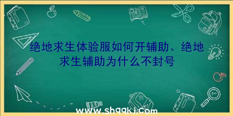 绝地求生体验服如何开辅助、绝地求生辅助为什么不封号