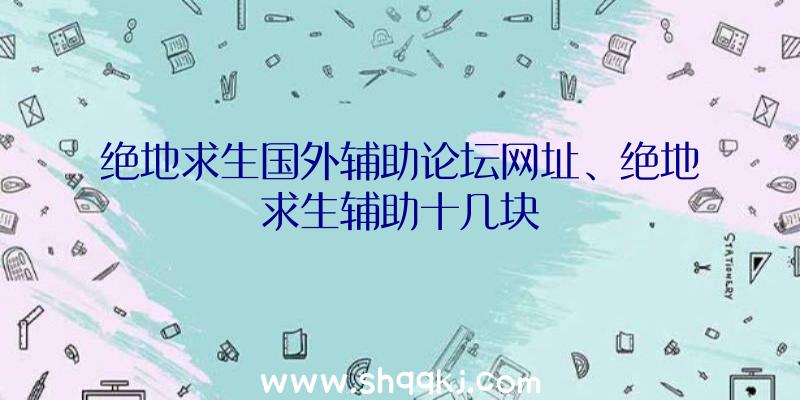 绝地求生国外辅助论坛网址、绝地求生辅助十几块