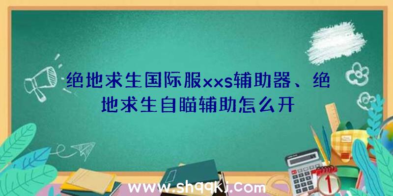 绝地求生国际服xxs辅助器、绝地求生自瞄辅助怎么开