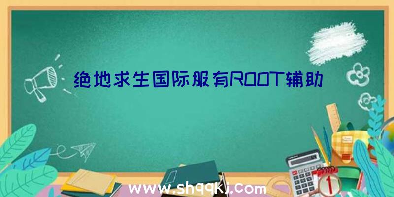 绝地求生国际服有ROOT辅助