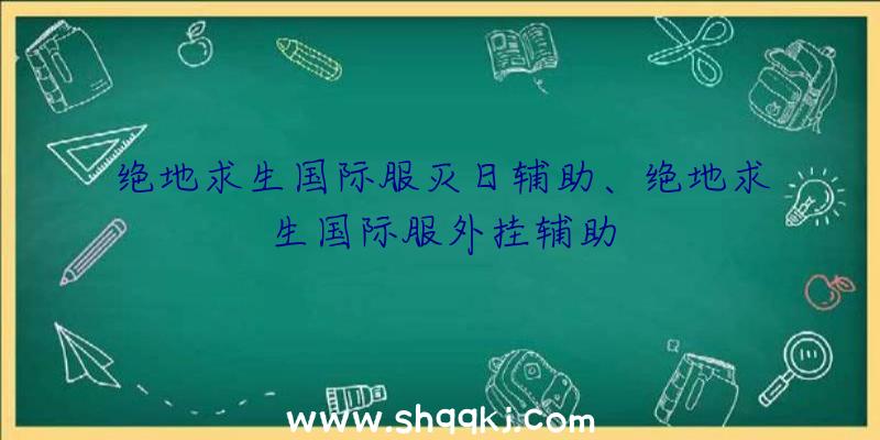 绝地求生国际服灭日辅助、绝地求生国际服外挂辅助