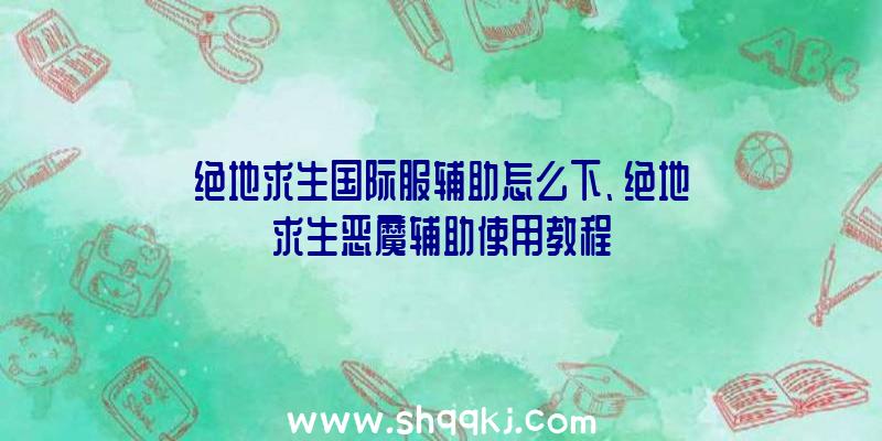 绝地求生国际服辅助怎么下、绝地求生恶魔辅助使用教程