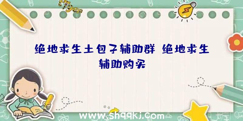 绝地求生土包子辅助群、绝地求生辅助购买