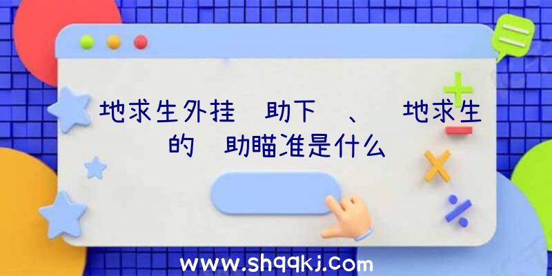 绝地求生外挂辅助下载、绝地求生的辅助瞄准是什么