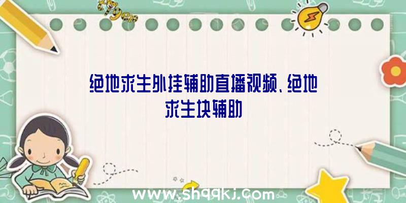 绝地求生外挂辅助直播视频、绝地求生块辅助