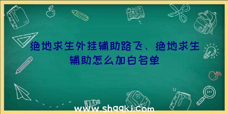 绝地求生外挂辅助路飞、绝地求生辅助怎么加白名单