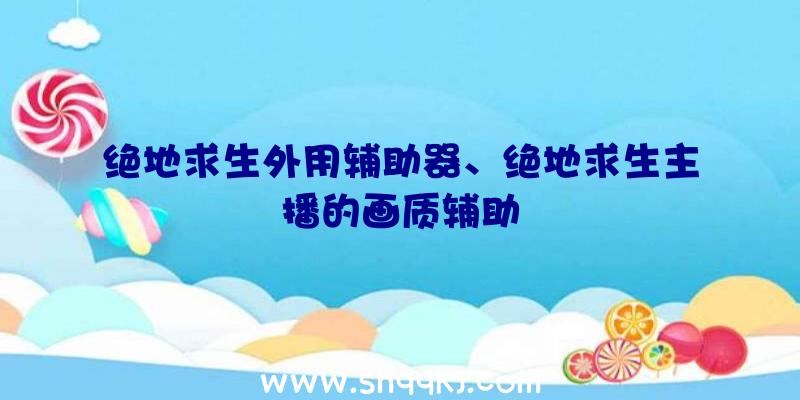 绝地求生外用辅助器、绝地求生主播的画质辅助