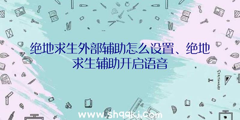 绝地求生外部辅助怎么设置、绝地求生辅助开启语音