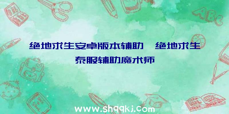 绝地求生安卓版本辅助、绝地求生泰服辅助魔术师