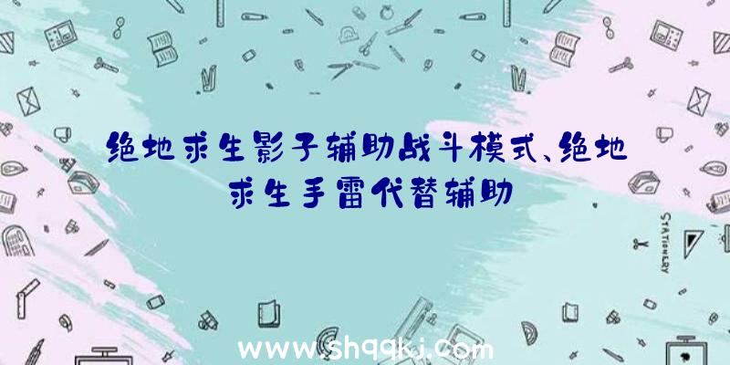 绝地求生影子辅助战斗模式、绝地求生手雷代替辅助