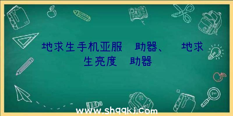 绝地求生手机亚服辅助器、绝地求生亮度辅助器