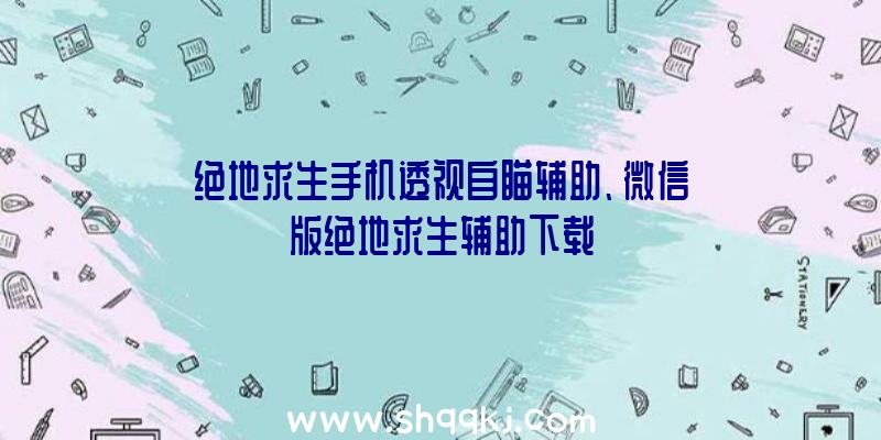 绝地求生手机透视自瞄辅助、微信版绝地求生辅助下载