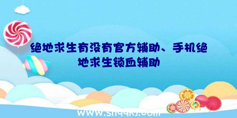 绝地求生有没有官方辅助、手机绝地求生锁血辅助