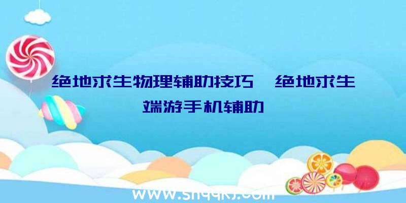 绝地求生物理辅助技巧、绝地求生端游手机辅助