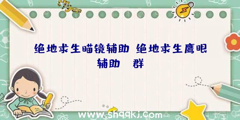 绝地求生瞄镜辅助、绝地求生鹰眼辅助qq群