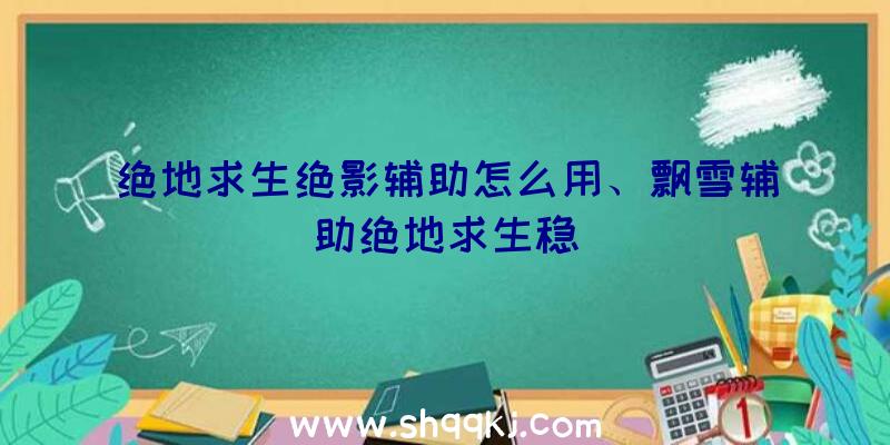 绝地求生绝影辅助怎么用、飘雪辅助绝地求生稳