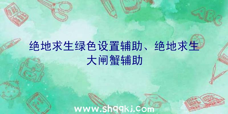 绝地求生绿色设置辅助、绝地求生大闸蟹辅助