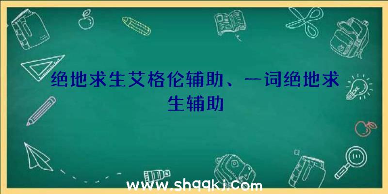 绝地求生艾格伦辅助、一词绝地求生辅助