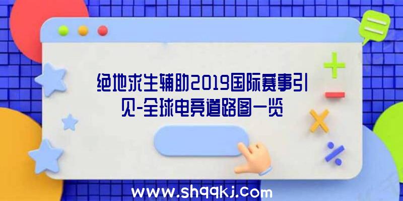 绝地求生辅助2019国际赛事引见-全球电竞道路图一览