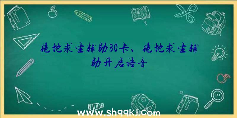 绝地求生辅助30卡、绝地求生辅助开启语音