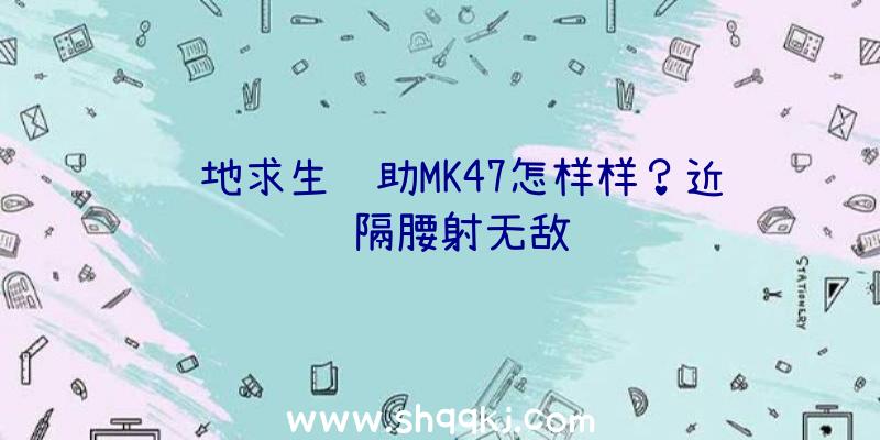 绝地求生辅助MK47怎样样？近间隔腰射无敌