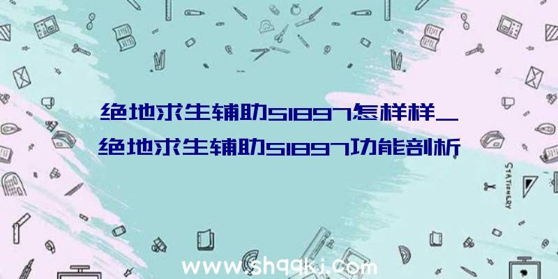 绝地求生辅助S1897怎样样_绝地求生辅助S1897功能剖析