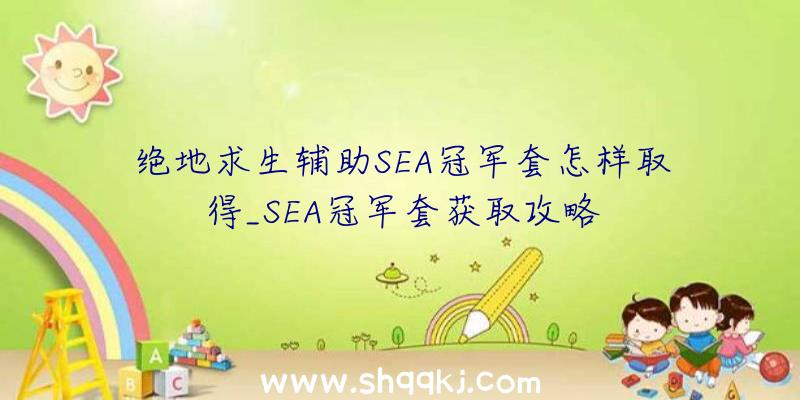 绝地求生辅助SEA冠军套怎样取得_SEA冠军套获取攻略