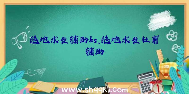 绝地求生辅助hs、绝地求生杜甫辅助