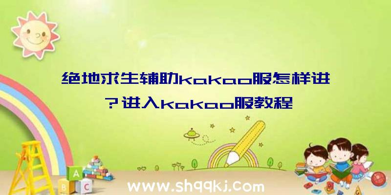 绝地求生辅助kakao服怎样进？进入kakao服教程