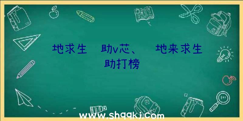 绝地求生辅助v芯、绝地来求生辅助打榜