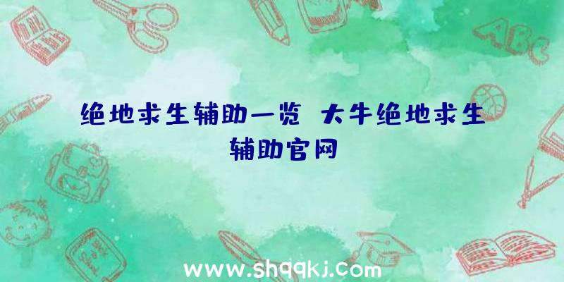 绝地求生辅助一览、大牛绝地求生辅助官网