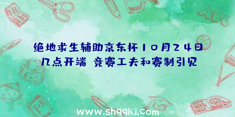 绝地求生辅助京东杯10月24日几点开端_竞赛工夫和赛制引见