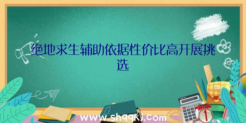 绝地求生辅助依据性价比高开展挑选