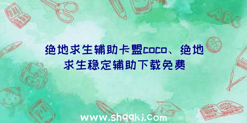 绝地求生辅助卡盟coco、绝地求生稳定辅助下载免费