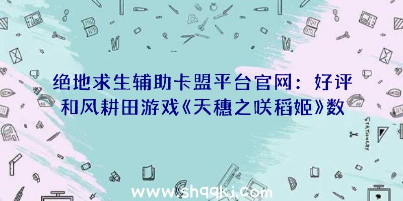 绝地求生辅助卡盟平台官网：好评和风耕田游戏《天穗之咲稻姬》数字版日任限时六折优惠价钱约184元