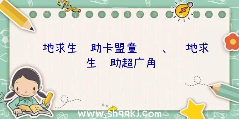 绝地求生辅助卡盟童话镇、绝地求生辅助超广角