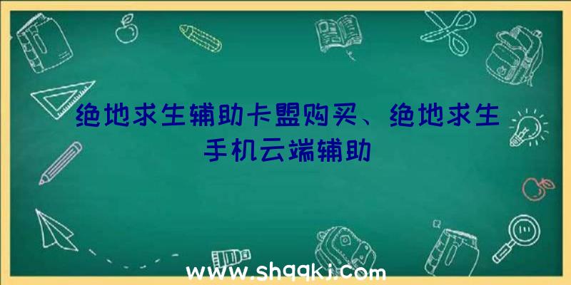 绝地求生辅助卡盟购买、绝地求生手机云端辅助