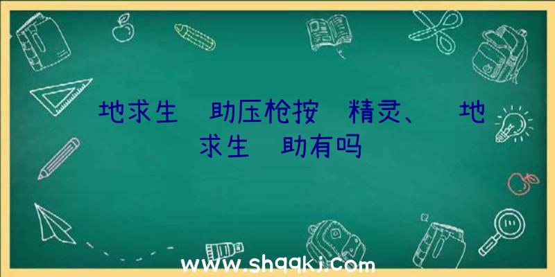 绝地求生辅助压枪按键精灵、绝地求生辅助有吗