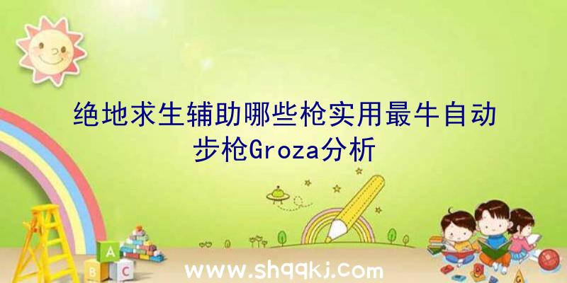 绝地求生辅助哪些枪实用最牛自动步枪Groza分析