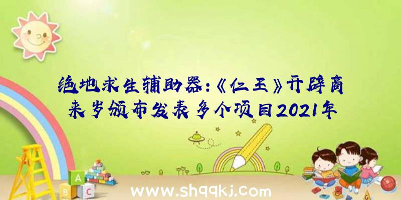 绝地求生辅助器：《仁王》开辟商来岁颁布发表多个项目2021年将会有多个项目颁布发表