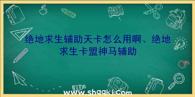 绝地求生辅助天卡怎么用啊、绝地求生卡盟神马辅助