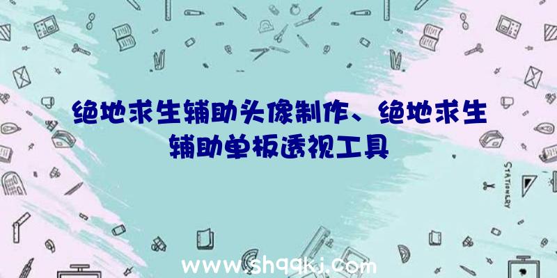 绝地求生辅助头像制作、绝地求生辅助单板透视工具