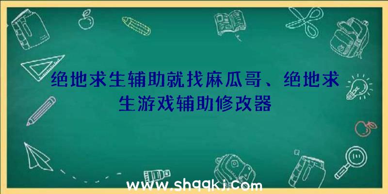 绝地求生辅助就找麻瓜哥、绝地求生游戏辅助修改器