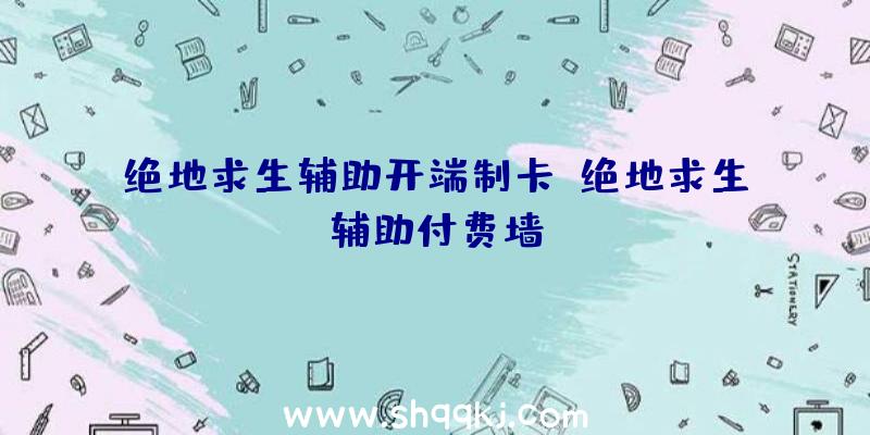 绝地求生辅助开端制卡、绝地求生辅助付费墙