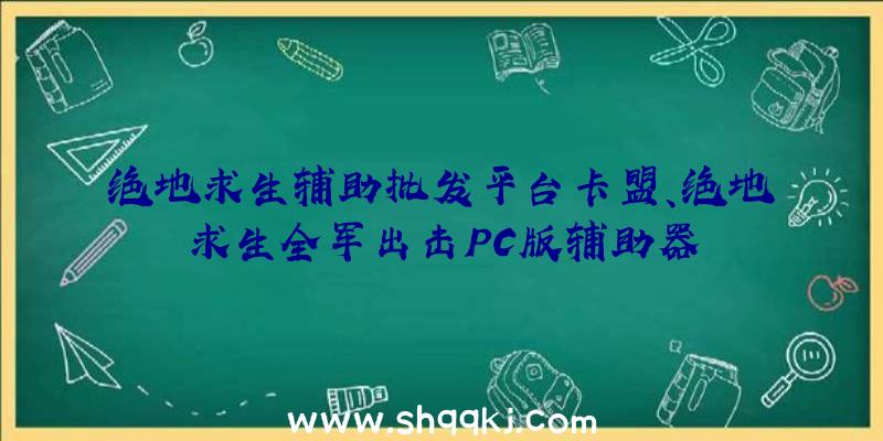 绝地求生辅助批发平台卡盟、绝地求生全军出击PC版辅助器